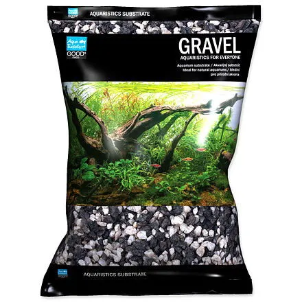 Drvina AQUA EXCELLENT čierna biela 4-8 mm 3 kg