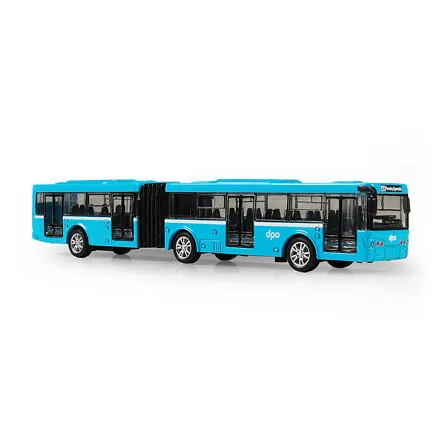 Rappa Kovový kĺbový autobus DPO Ostrava modrý 18 cm