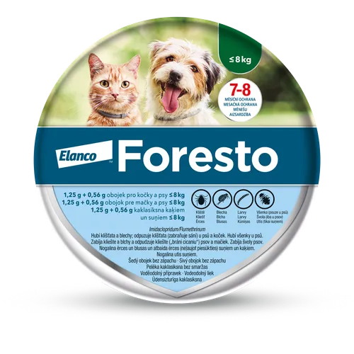 Foresto obojok pre mačky a psy do 8 kg