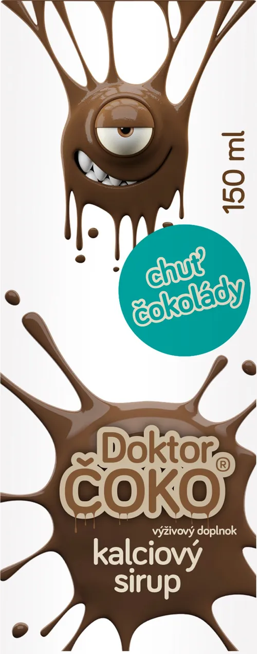Doktor ČOKO kalciový sirup, VULM