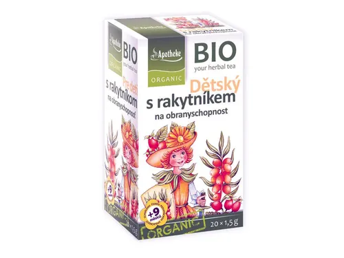 Apotheke Bio Dětský S Rakytníkem čaj 20x1.5g