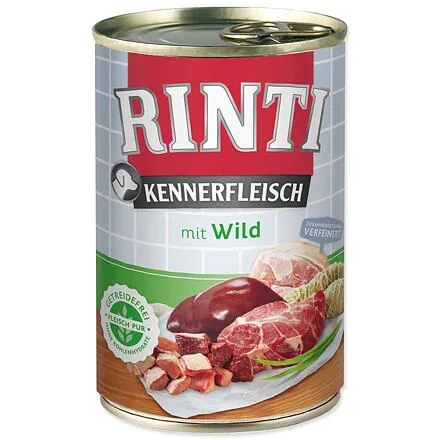 Konzerva RINTI Kennerfleisch zverina 400 g