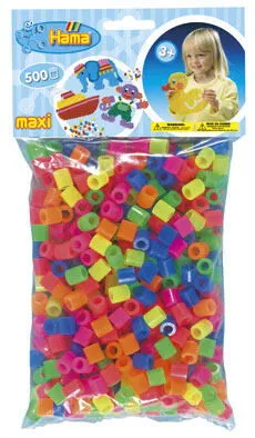 Hama Mix korálky v sáčku - 500 ks - MAXI