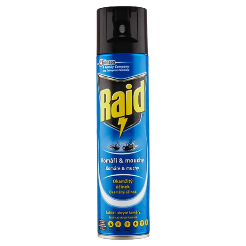 Raid Aerosol proti létajícímu hmyzu 400ml
