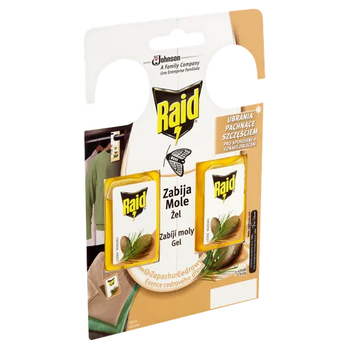 Raid Proti molům gel cedr 2 x 3g