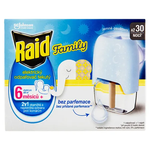 Raid Family 2v1 elektrický odpařovač tekutý + náplň 21ml