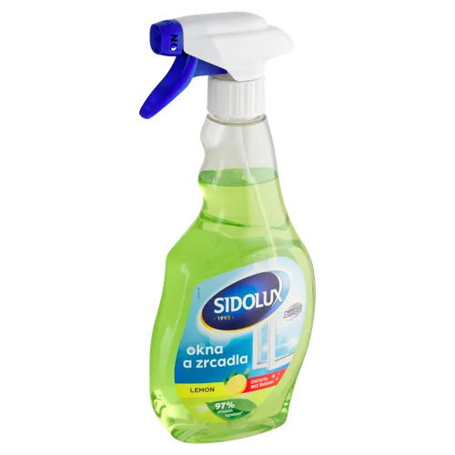 Sidolux Lemon okna a zrcadla prostředek na mytí 500ml
