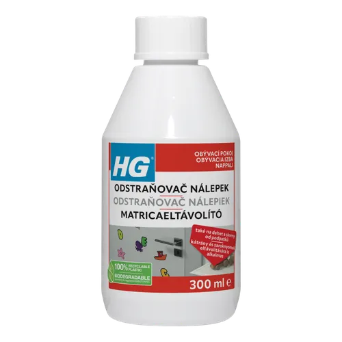 HG Odstraňovač nálepek 300ml