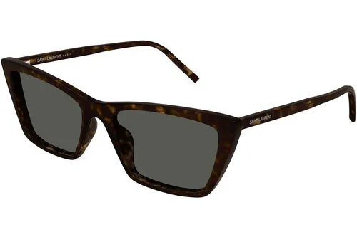 Saint Laurent SL737 MICA THIN 002 ONE SIZE (54) Havana Férfi Napszemüvegek