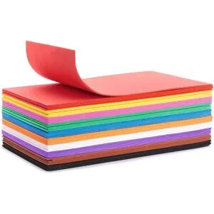 VBS XXL VBS Moosgummi "Megapack", 50 Stück, farbig sortiert