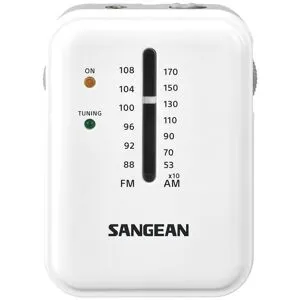 Sangean SR32WHITE tragbares Mini-Radio