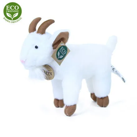 Rappa Plyšová koza stojaca 20 cm ECO-FRIENDLY
