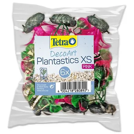 Rastliny TETRA DecoArt Plantastics XS ružové 6 ks