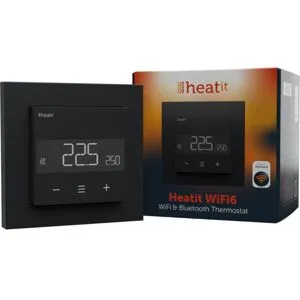Heatit WiFi6 Thermostat White Sort - 5430543