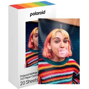 Polaroid Hi-Print Gen. 2 Fotopapir til Mobilprinter - 20 Stk. - Hvid
