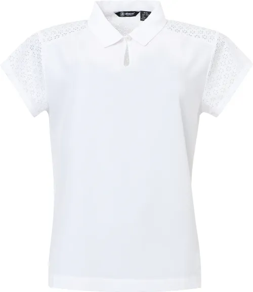 abacus Manga Cupsleeve Polo, weiß