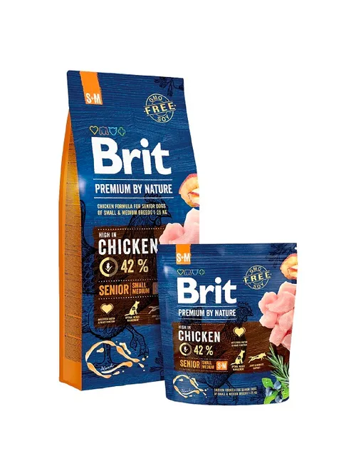 Brit Premium by Nature Senior S/M 3 kg