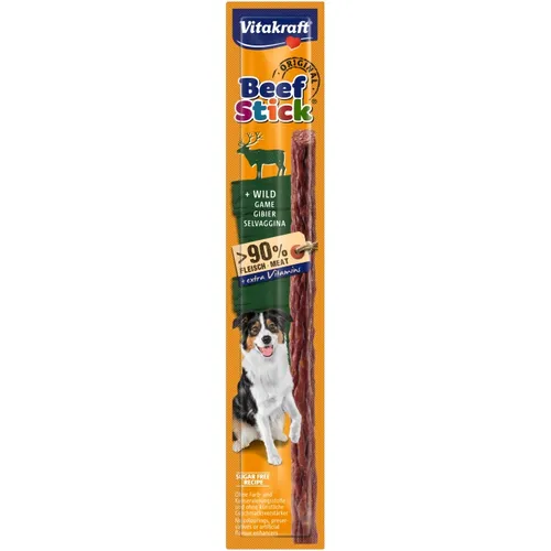 Vitakraft Beef Stick  se zvěřinou pro psy 1 ks