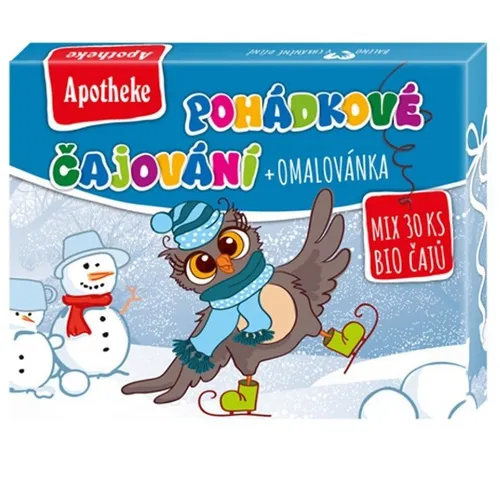 Apotheke Kolekce pohádkové čajování sova bio 30 nálevových sáčků