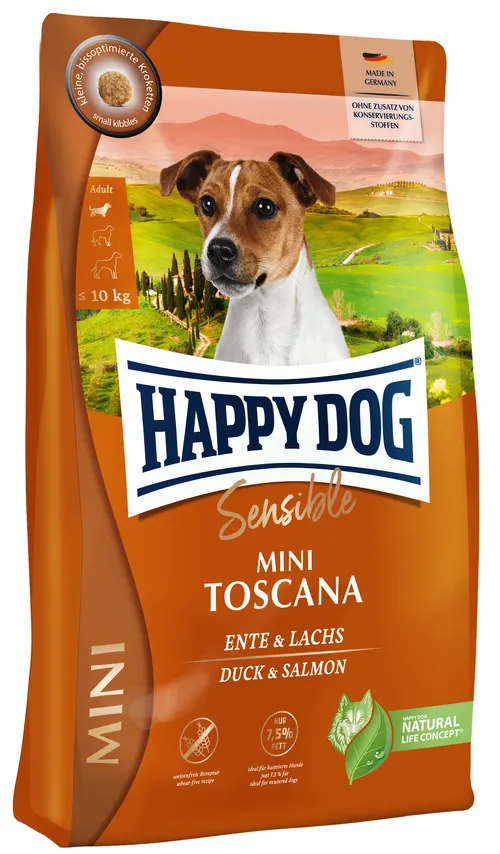Happy Dog Sensible Mini Toscana 2 x 10 kg
