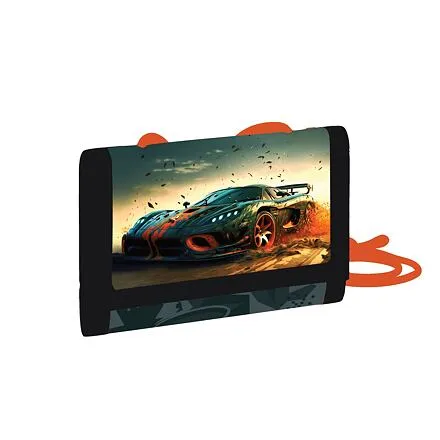 Oxybag Detská textilná peňaženka auto