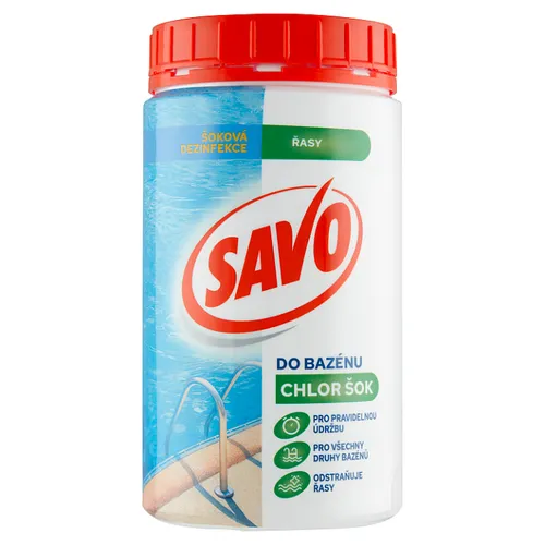 Savo do bazénu Chlor šok 0,85kg