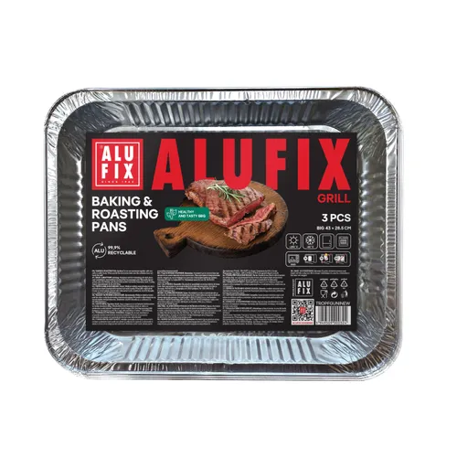 ALUFIX Univerzální hliníkové misky 3 ks