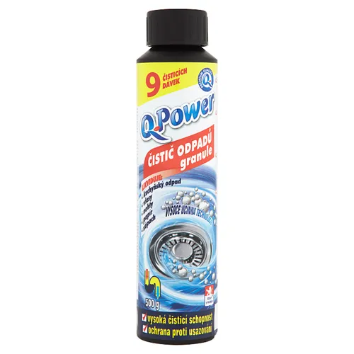 Q-Power Čistič odpadů granule 500g