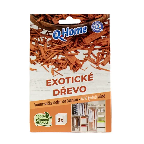 Q-Home vonné sáčky Exotické dřevo 3 ks