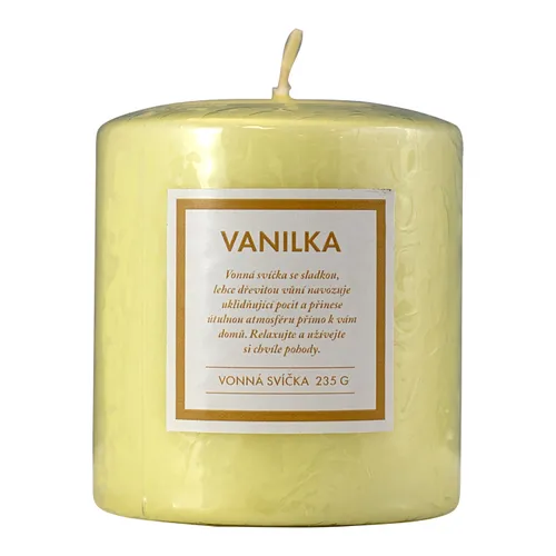 Q-Home vonná svíčka vanilka 235g