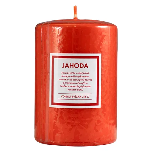 Q-Home vonná svíčka jahoda 315g
