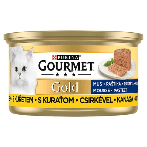 GOURMET Gold paštika s kuřetem 85g