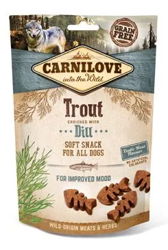 Carnilove Dog Semi Moist snack trout&dill 200g