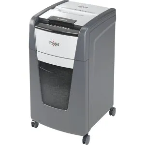 Rexel Destruidor de documentos Optimum AutoFeed+ 225M, volume coletável 60 l, microcorte, 8 folhas