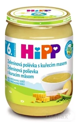 HiPP Polievka BIO Zeleninová s kuracím mäsom