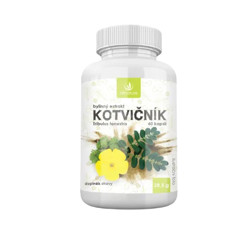 ALLNATURE Kotvičník bylinný extrakt 60 kapsúl