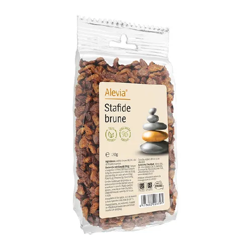 Stafide brune, 130 g, Alevia