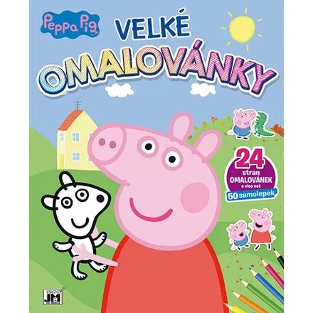 Jiri Models Veľké omaľovánky Prasiatko Peppa