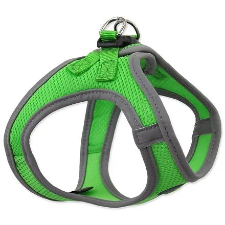 Postroj DOG FANTASY Puppy limetka L 1 ks