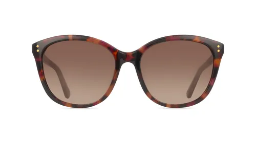 Fossil 207354 Dámy-Sluneční brýle Celoobrubové Cateye Acetát-rámy, měděná béžová