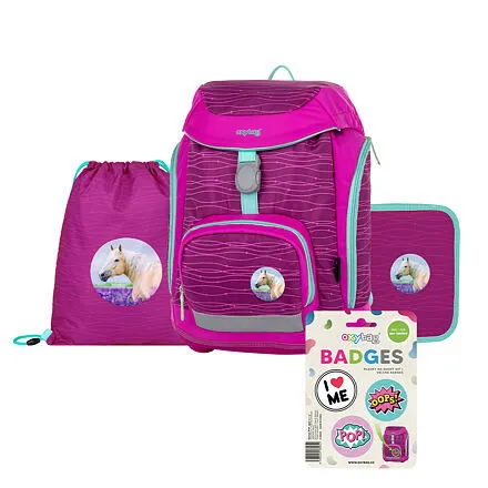 Oxybag Set 4dielny OXY Sherpy ružový