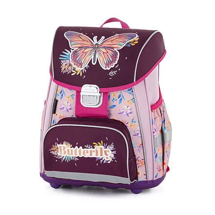 Oxybag Školský batoh PREMIUM Motýľ