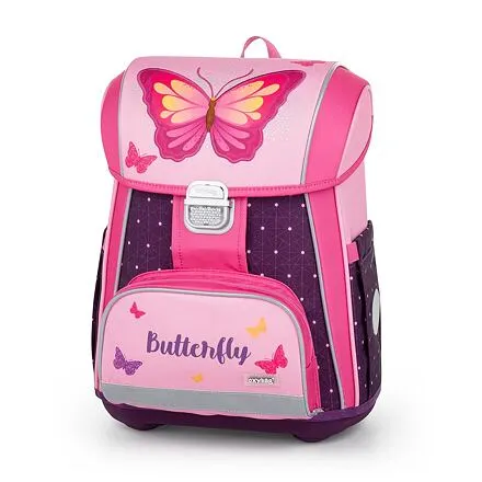 Oxybag Školský batoh PREMIUM Motýľ