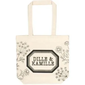 Sac Dille&Kamille, coton recyclé, petit format, 30 x 36 x 10 cm small unisex