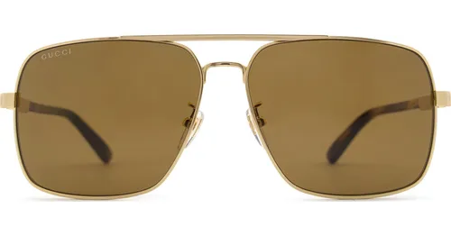 Gucci GG1289S 002 62 - quadratisch sonnenbrillen, herren, gold