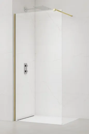 Sprchová zástena Walk-in 150 cm SAT mosaz SATBWI150PRMO