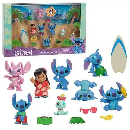 Disney Stitch Deluxe sada figúrok