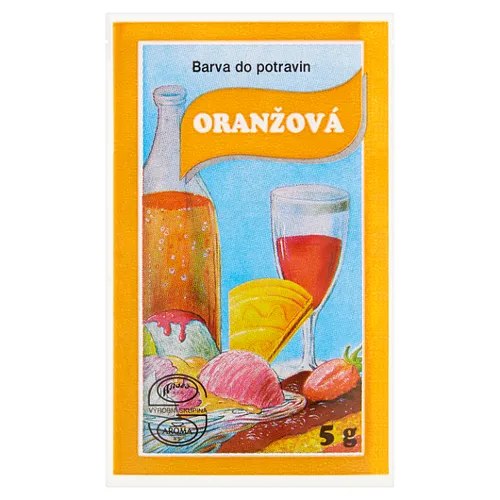 Barva do potravin oranžová 5g