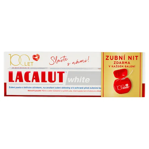Lacalut White zubní pasta 75ml