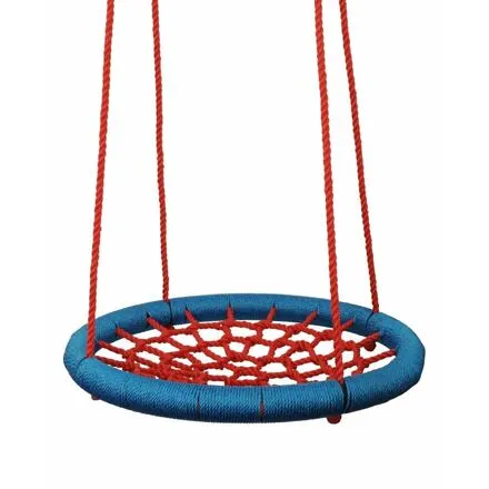 Woody Hojdací kruh s priemerom 100 cm, modročervený